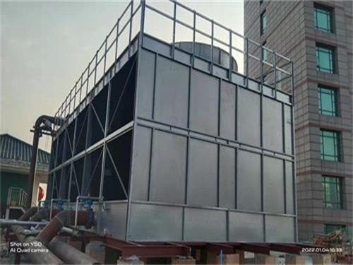 低噪音冷却塔,横流式玻璃钢冷却水塔技术参数,横流式低噪音冷却塔