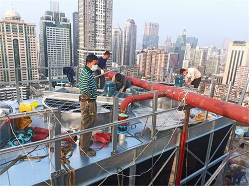 冷却塔降温效果不理想怎么办(冷却塔制冷效果差解决方法),冷却塔降温效