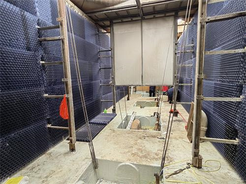 玻璃钢凉水塔底盘漏水了怎么修补呢？,玻璃钢凉水塔厂家