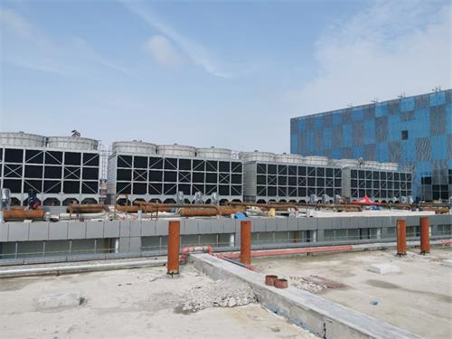 玻璃钢冷却塔通风量不足解决方案,玻璃钢冷却塔结构图